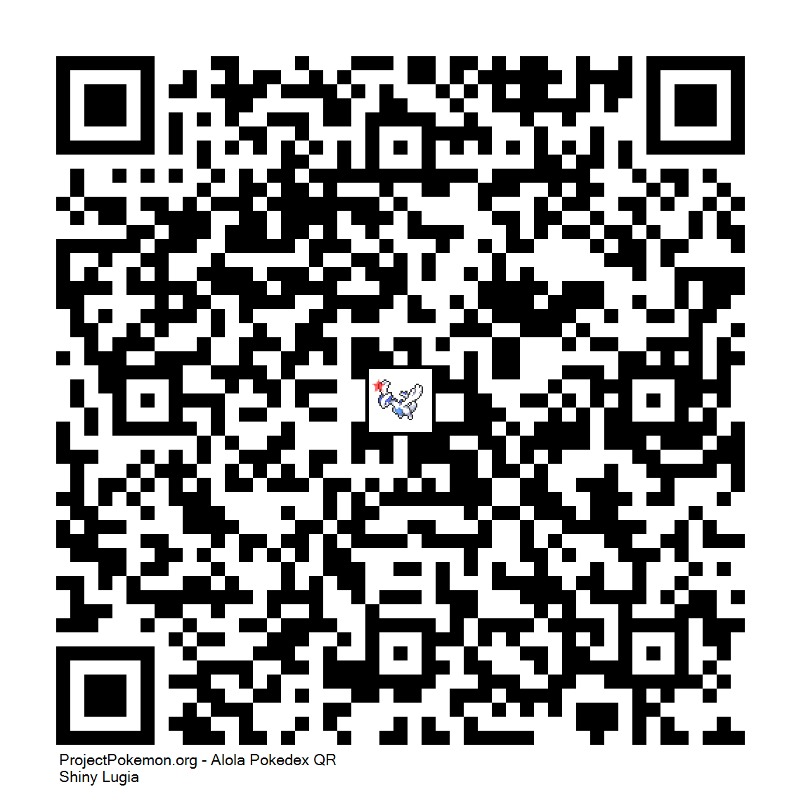 Cdigo QR de Lugia variocolor